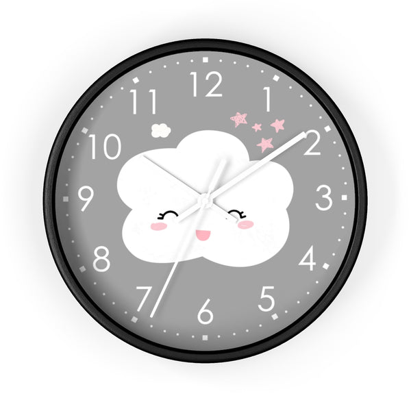 Wall clock, Nursery Wall Clock, Nursery Clock, Kid's Wall Clock, Scandinavian Wall Clock, Nursery Wall Decor, Modern Nursery Clock, Kid Decor, Modern Nursery, Home and Living, Cute Kid Decor, Tick Tok