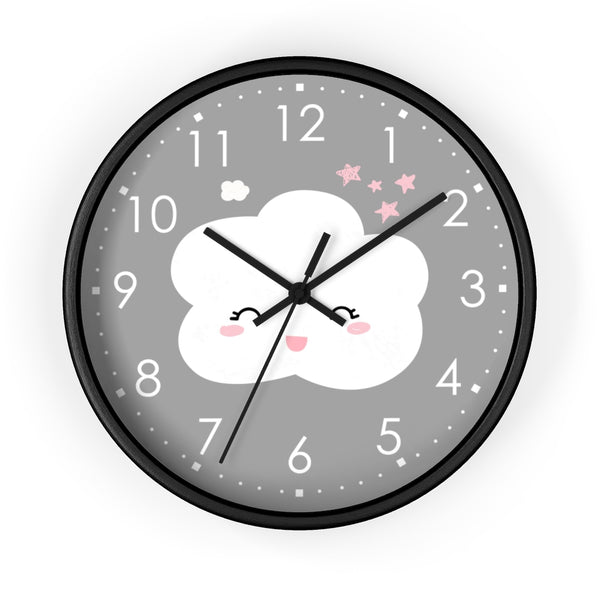 Wall clock, Nursery Wall Clock, Nursery Clock, Kid's Wall Clock, Scandinavian Wall Clock, Nursery Wall Decor, Modern Nursery Clock, Kid Decor, Modern Nursery, Home and Living, Cute Kid Decor, Tick Tok
