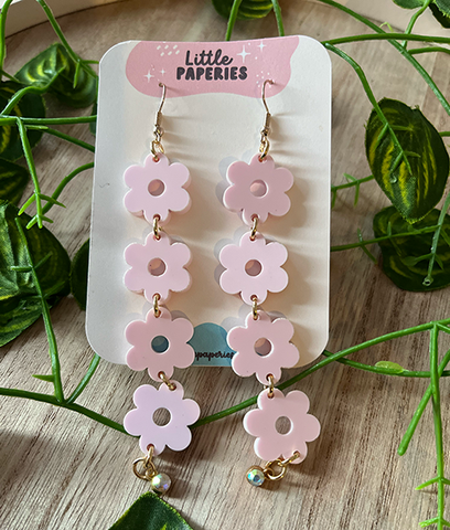 Pastel Pink Earrings