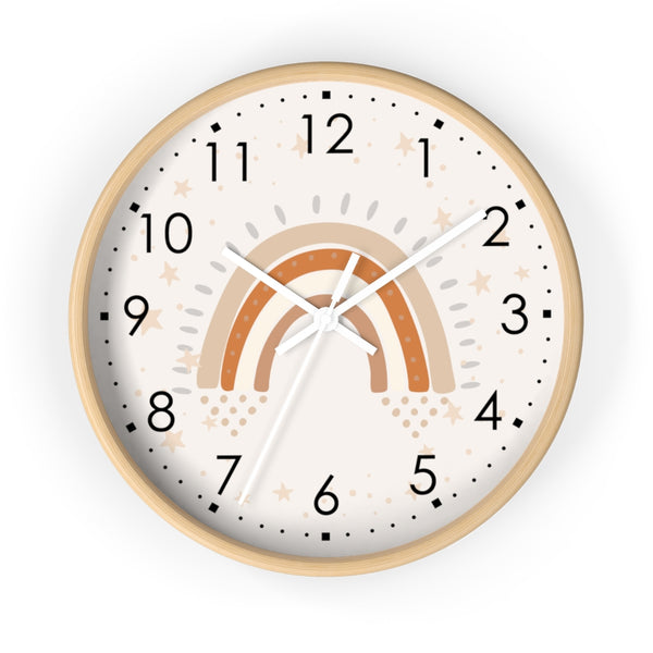 Wall clock, Nursery Wall Clock, Nursery Clock, Kid's Wall Clock, Scandinavian Wall Clock, Nursery Wall Decor, Modern Nursery Clock, Kid Decor, Modern Nursery, Home and Living, Cute Kid Decor, Tick Tok