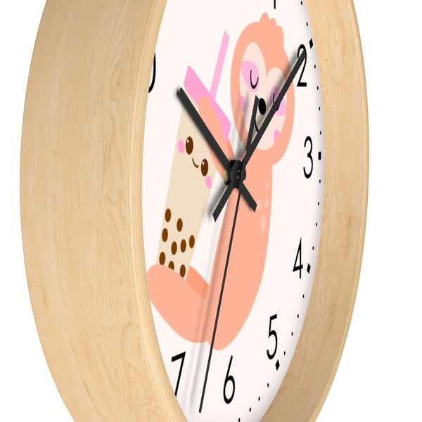 Wall clock, Nursery Wall Clock, Nursery Clock, Kid's Wall Clock, Scandinavian Wall Clock, Nursery Wall Decor, Modern Nursery Clock, Kid Decor, Modern Nursery, Home and Living, Cute Kid Decor, Tick Tok