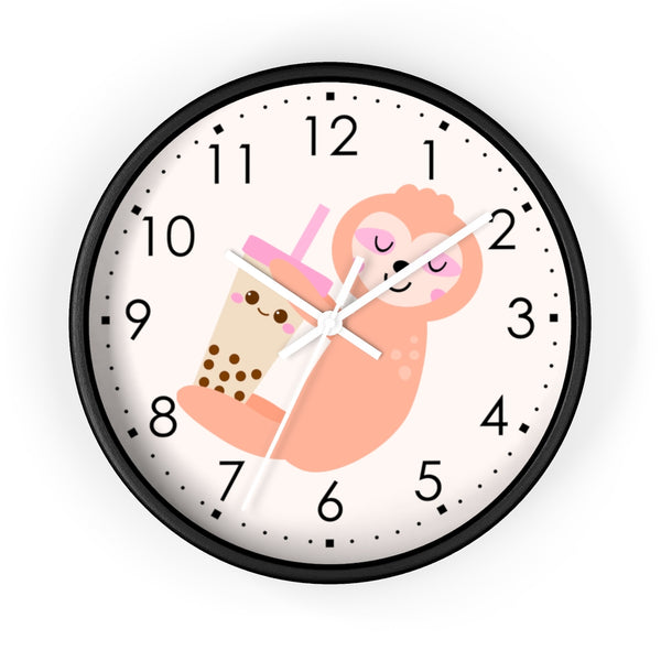 Wall clock, Nursery Wall Clock, Nursery Clock, Kid's Wall Clock, Scandinavian Wall Clock, Nursery Wall Decor, Modern Nursery Clock, Kid Decor, Modern Nursery, Home and Living, Cute Kid Decor, Tick Tok