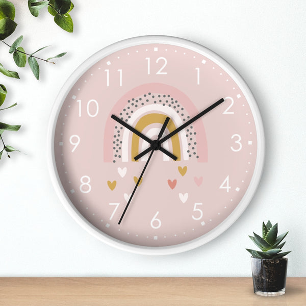 Wall clock, Nursery Wall Clock, Nursery Clock, Kid's Wall Clock, Scandinavian Wall Clock, Nursery Wall Decor, Modern Nursery Clock, Kid Decor, Modern Nursery, Home and Living, Cute Kid Decor, Tick Tok