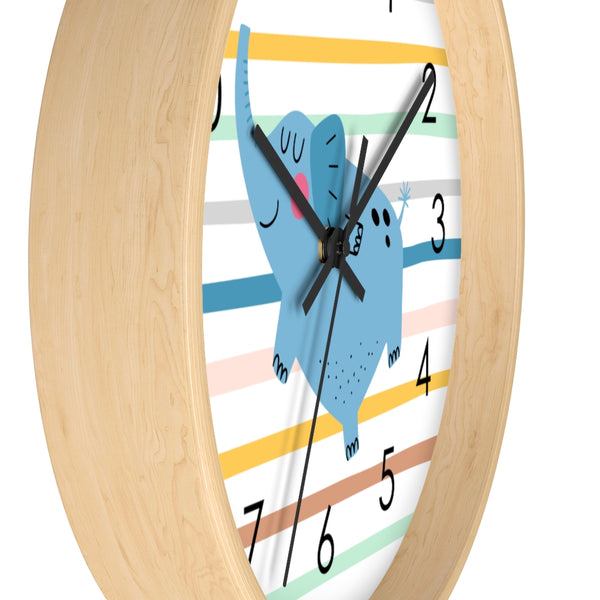 Wall clock, Nursery Wall Clock, Nursery Clock, Kid's Wall Clock, Scandinavian Wall Clock, Nursery Wall Decor, Modern Nursery Clock, Kid Decor, Modern Nursery, Home and Living, Cute Kid Decor, Tick Tok