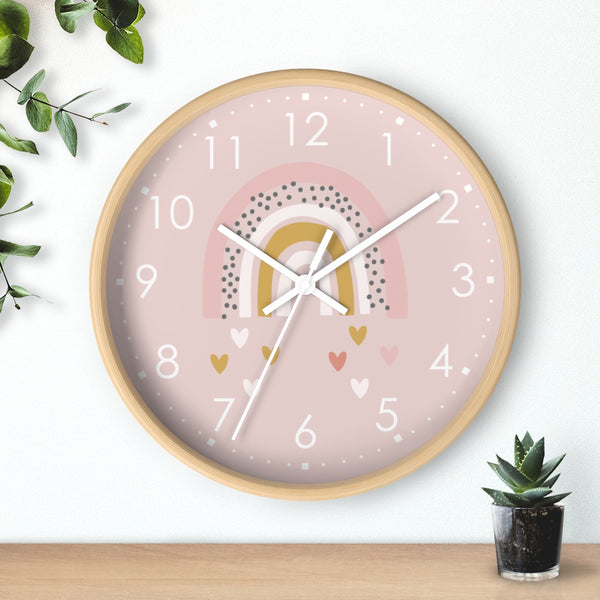 Wall clock, Nursery Wall Clock, Nursery Clock, Kid's Wall Clock, Scandinavian Wall Clock, Nursery Wall Decor, Modern Nursery Clock, Kid Decor, Modern Nursery, Home and Living, Cute Kid Decor, Tick Tok