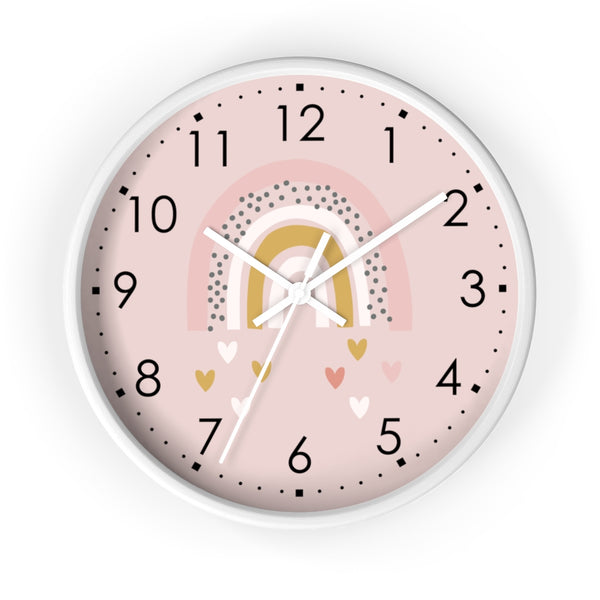 Wall clock, Nursery Wall Clock, Nursery Clock, Kid's Wall Clock, Scandinavian Wall Clock, Nursery Wall Decor, Modern Nursery Clock, Kid Decor, Modern Nursery, Home and Living, Cute Kid Decor, Tick Tok