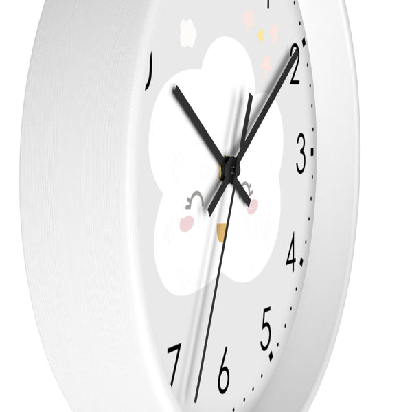 Wall clock, Nursery Wall Clock, Nursery Clock, Kid's Wall Clock, Scandinavian Wall Clock, Nursery Wall Decor, Modern Nursery Clock, Kid Decor, Modern Nursery, Home and Living, Cute Kid Decor, Tick Tok