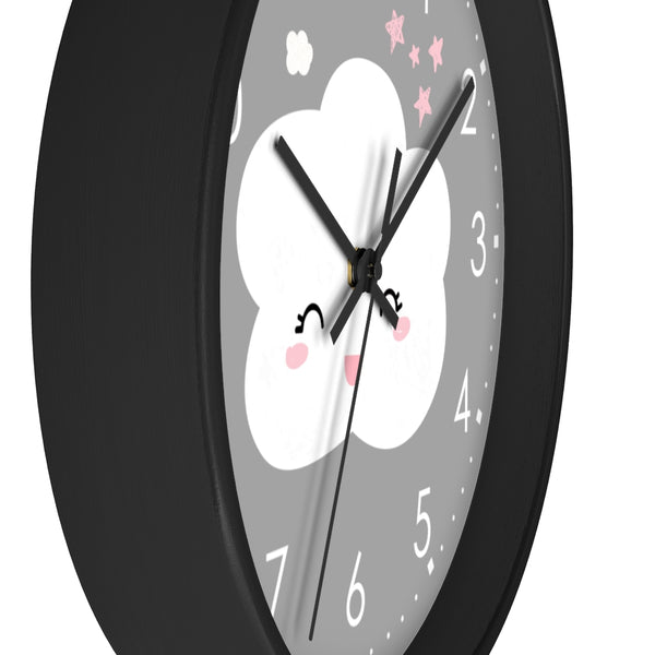 Wall clock, Nursery Wall Clock, Nursery Clock, Kid's Wall Clock, Scandinavian Wall Clock, Nursery Wall Decor, Modern Nursery Clock, Kid Decor, Modern Nursery, Home and Living, Cute Kid Decor, Tick Tok