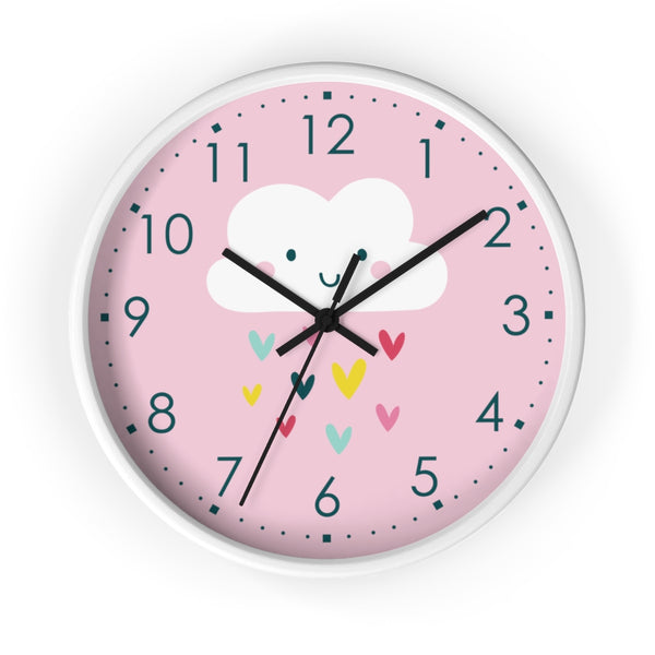 Wall clock, Nursery Wall Clock, Nursery Clock, Kid's Wall Clock, Scandinavian Wall Clock, Nursery Wall Decor, Modern Nursery Clock, Kid Decor, Modern Nursery, Home and Living, Cute Kid Decor, Tik Tok