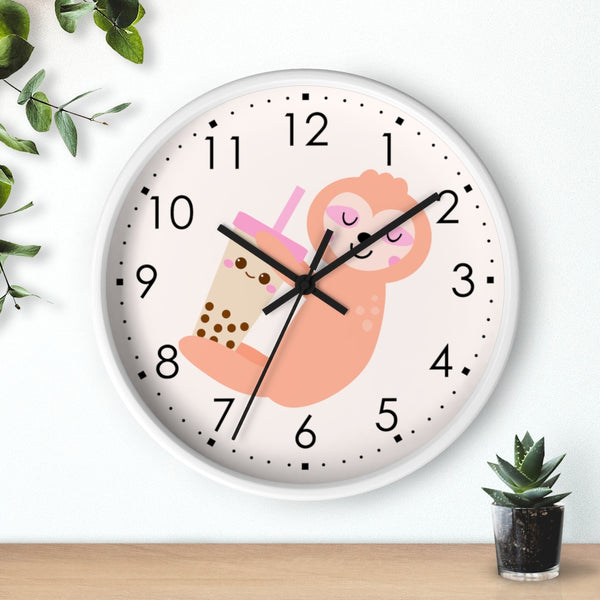 Wall clock, Nursery Wall Clock, Nursery Clock, Kid's Wall Clock, Scandinavian Wall Clock, Nursery Wall Decor, Modern Nursery Clock, Kid Decor, Modern Nursery, Home and Living, Cute Kid Decor, Tick Tok
