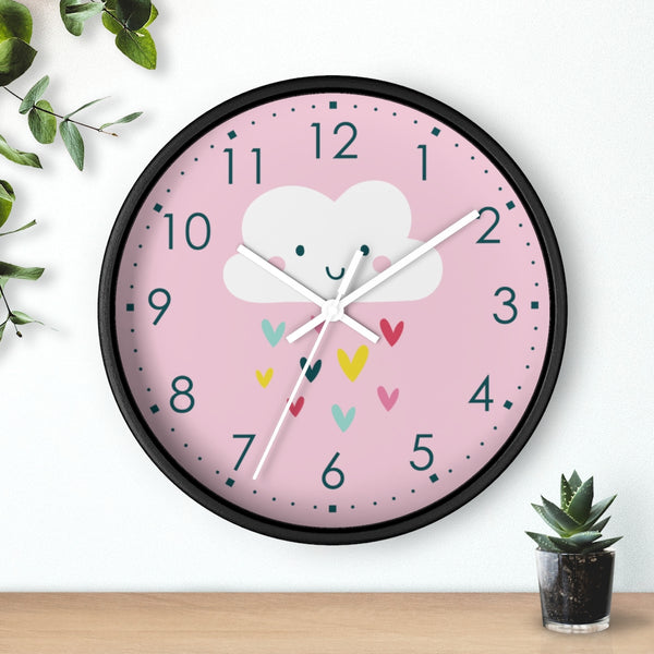Wall clock, Nursery Wall Clock, Nursery Clock, Kid's Wall Clock, Scandinavian Wall Clock, Nursery Wall Decor, Modern Nursery Clock, Kid Decor, Modern Nursery, Home and Living, Cute Kid Decor, Tik Tok