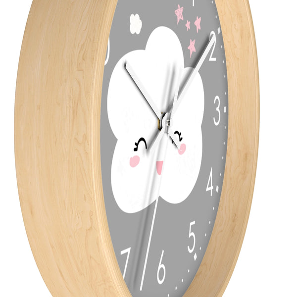 Wall clock, Nursery Wall Clock, Nursery Clock, Kid's Wall Clock, Scandinavian Wall Clock, Nursery Wall Decor, Modern Nursery Clock, Kid Decor, Modern Nursery, Home and Living, Cute Kid Decor, Tick Tok