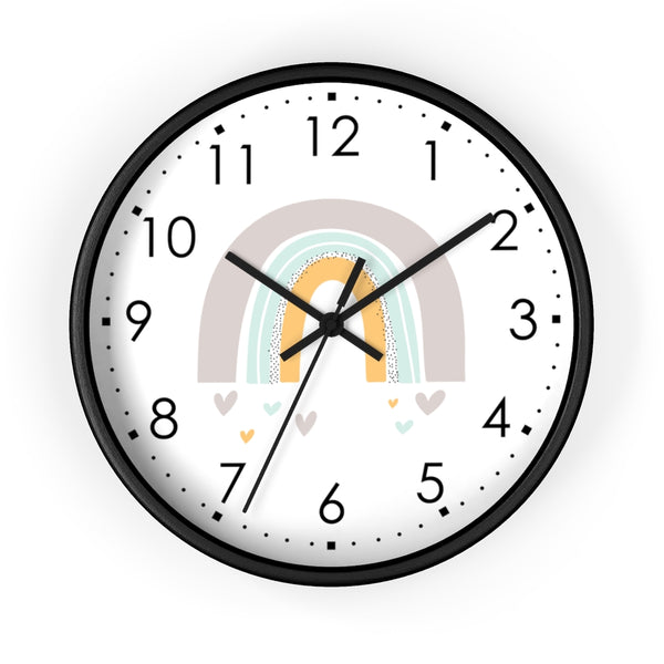 Wall clock, Nursery Wall Clock, Nursery Clock, Kid's Wall Clock, Scandinavian Wall Clock, Nursery Wall Decor, Modern Nursery Clock, Kid Decor, Modern Nursery, Home and Living, Cute Kid Decor, Tick Tok