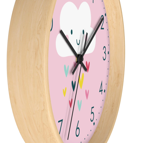 Cloud Wall Clock, Kid's Wall Clock, Decorative Kid's clock, Nursery Wall Clock