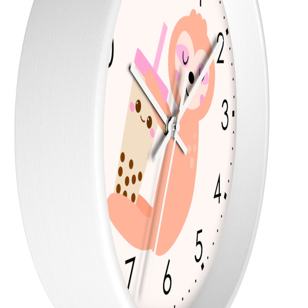 Wall clock, Nursery Wall Clock, Nursery Clock, Kid's Wall Clock, Scandinavian Wall Clock, Nursery Wall Decor, Modern Nursery Clock, Kid Decor, Modern Nursery, Home and Living, Cute Kid Decor, Tick Tok