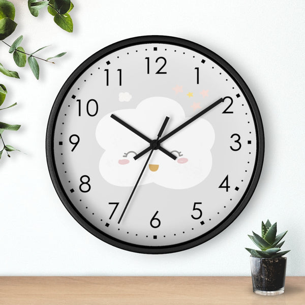 Wall clock, Nursery Wall Clock, Nursery Clock, Kid's Wall Clock, Scandinavian Wall Clock, Nursery Wall Decor, Modern Nursery Clock, Kid Decor, Modern Nursery, Home and Living, Cute Kid Decor, Tick Tok