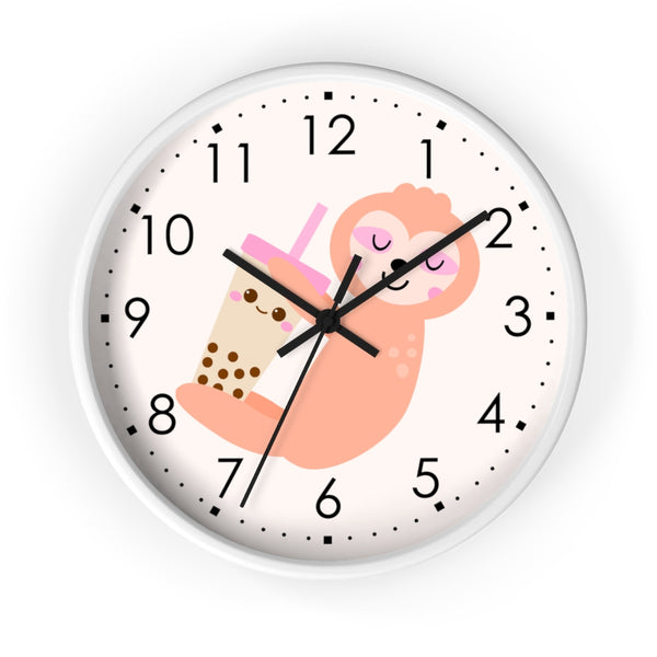 Wall clock, Nursery Wall Clock, Nursery Clock, Kid's Wall Clock, Scandinavian Wall Clock, Nursery Wall Decor, Modern Nursery Clock, Kid Decor, Modern Nursery, Home and Living, Cute Kid Decor, Tick Tok