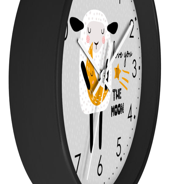 Wall clock, Nursery Wall Clock, Nursery Clock, Kid's Wall Clock, Scandinavian Wall Clock, Nursery Wall Decor, Modern Nursery Clock, Kid Decor, Modern Nursery, Home and Living, Cute Kid Decor, Tick Tok