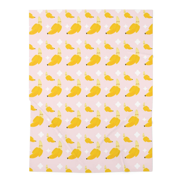 Banana Baby Swaddle Blanket