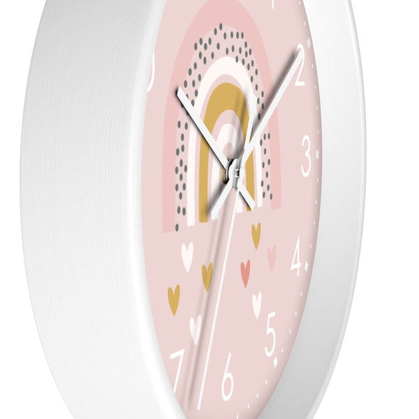 Wall clock, Nursery Wall Clock, Nursery Clock, Kid's Wall Clock, Scandinavian Wall Clock, Nursery Wall Decor, Modern Nursery Clock, Kid Decor, Modern Nursery, Home and Living, Cute Kid Decor, Tick Tok