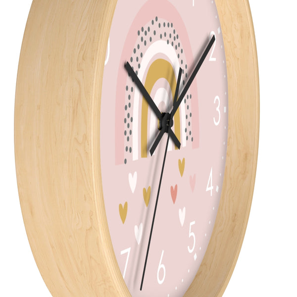 Wall clock, Nursery Wall Clock, Nursery Clock, Kid's Wall Clock, Scandinavian Wall Clock, Nursery Wall Decor, Modern Nursery Clock, Kid Decor, Modern Nursery, Home and Living, Cute Kid Decor, Tick Tok