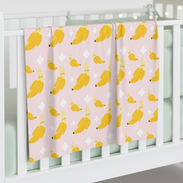 Banana Baby Swaddle Blanket