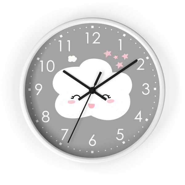 Wall clock, Nursery Wall Clock, Nursery Clock, Kid's Wall Clock, Scandinavian Wall Clock, Nursery Wall Decor, Modern Nursery Clock, Kid Decor, Modern Nursery, Home and Living, Cute Kid Decor, Tick Tok