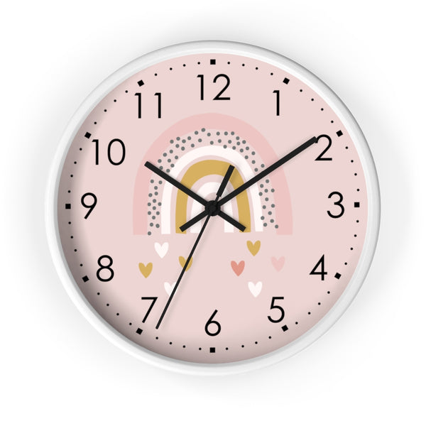 Wall clock, Nursery Wall Clock, Nursery Clock, Kid's Wall Clock, Scandinavian Wall Clock, Nursery Wall Decor, Modern Nursery Clock, Kid Decor, Modern Nursery, Home and Living, Cute Kid Decor, Tick Tok