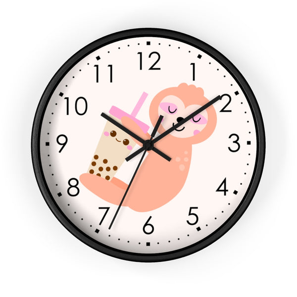 Wall clock, Nursery Wall Clock, Nursery Clock, Kid's Wall Clock, Scandinavian Wall Clock, Nursery Wall Decor, Modern Nursery Clock, Kid Decor, Modern Nursery, Home and Living, Cute Kid Decor, Tick Tok