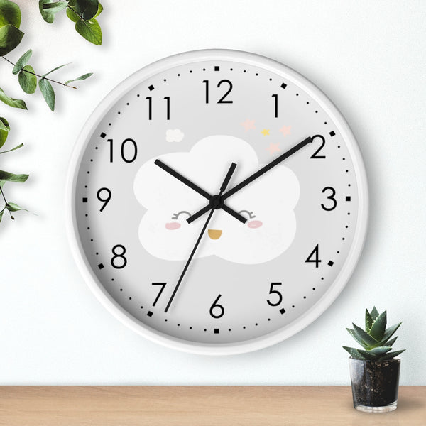 Cloud Wall clock, Nursery Wall Clock, Kid's Wall Clock, Decorative Clock