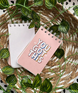 Blank Pad, Positive Notepad, 3x5 Memopad, Notes, Stationery, Positivity Notepad, Self Love Gift, Stationery Lover, Gift, Notepad
