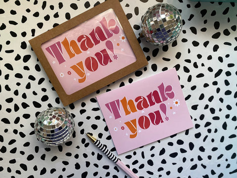 Thank You Cards, Motivation, Greeting Cards, Positivity, Stationery, Galentines, Good Vibes, Uplifting Card, Encouragement