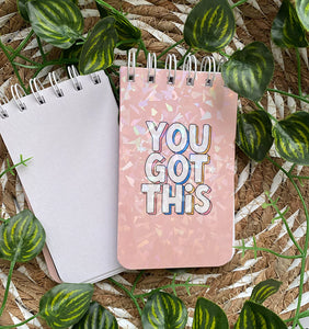 Blank Pad, Positive Notepad, 3x5 Memopad, Notes, Stationery, Positivity Notepad, Self Love Gift, Stationery Lover, Gift, Notepad