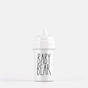 Baby Bear Sippy Cup, Personalized Sippy Cups, Custom Sippy Cups, Baby Shower Gift, First Birthday Gift, Custom Sippy, Toddler Sippy Cup