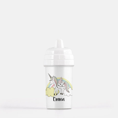 Personalized Unicorn Sippy Cup, Personalized Sippy Cups, Custom Sippy Cups, Baby Shower Gift, First Birthday Gift, Toddler Sippy Cup