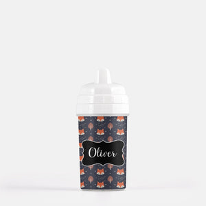 Little Fox Sippy Cup, Personalized Sippy Cups, Custom Sippy Cups, Baby Shower Gift, First Birthday Gift, Custom Sippy, Toddler Sippy Cup