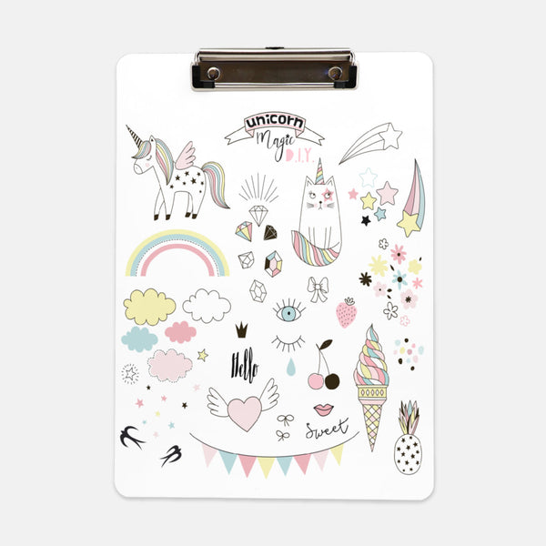 Unicorn Clipboard, Back to School, Unicorn is Life, Unicorn, Unicorn Vibes, Work From Home Gift, WFH, Co-Worker Gift, Teacher Gift