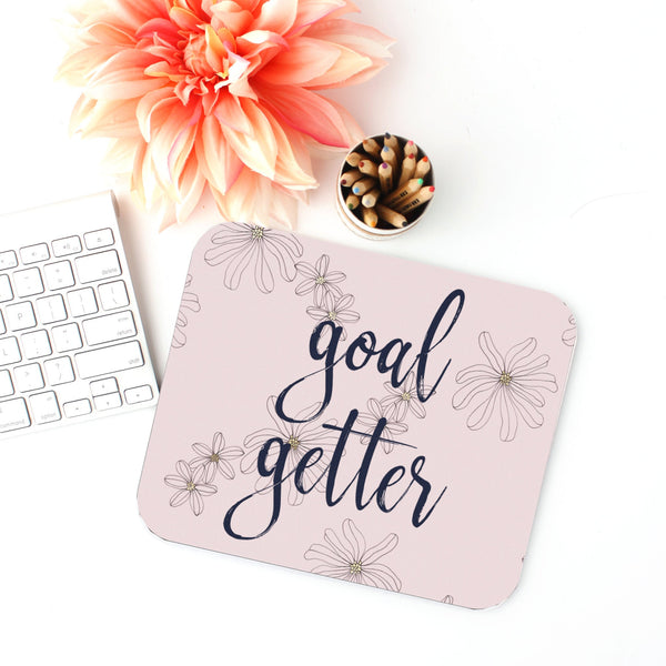 Products Goal Getter Mouse Pad, Desk Accessories, Office Decor for Women, Funny Office Gifts, Mouse Pad, Desk Gifts, Coworker Gift, Corporate Gift SuccessActive