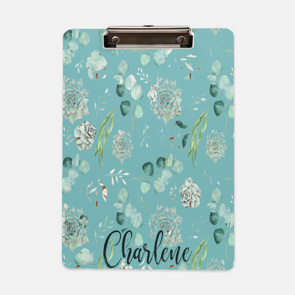 Floral Clipboard, Personalized Teacher Clipboard, Personalized Clipboard, Custom Clipboard, Custom Teacher Gift, Work From Home Gift, WFH