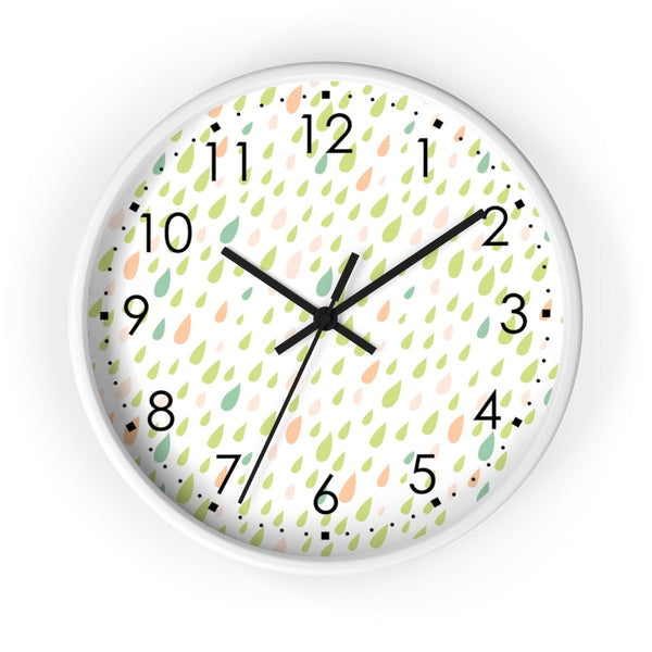Abstract Pastel Wall Clock, Wall Clock, Nursery Wall Decor, Wall Clock, Decorative Wall Clock, Nursery Clock, Living Room Clock