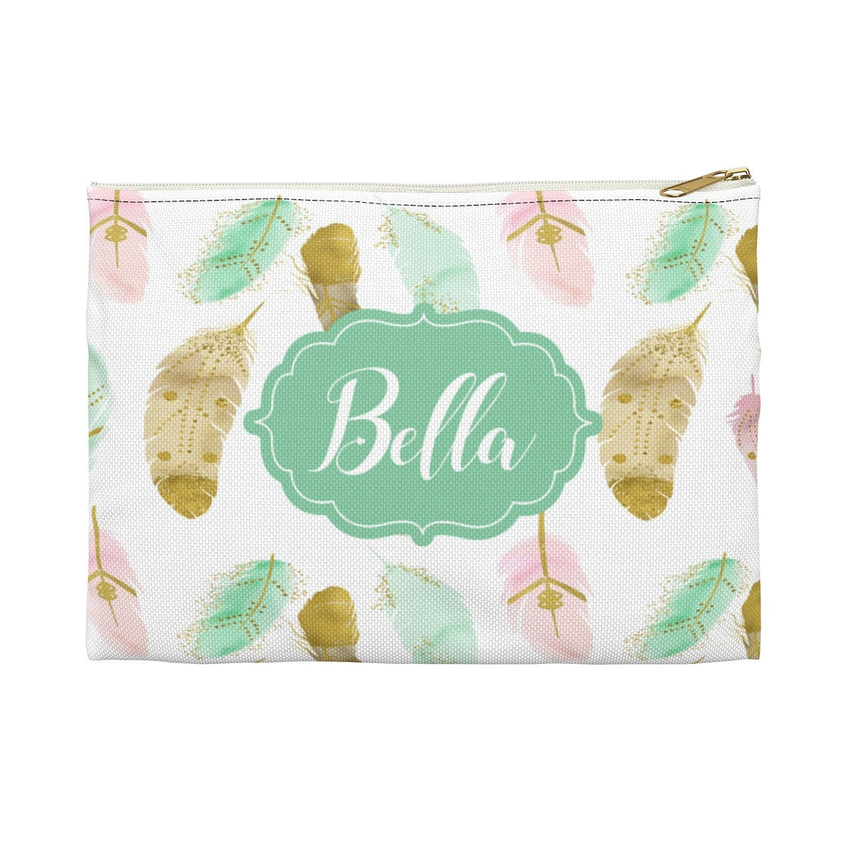Boho Accessory Pouch, Boho Accessories, Personalized Accessory Bag, Makeup Pouch, Planner Pouch, Boho Pencil Pouch, Back to School