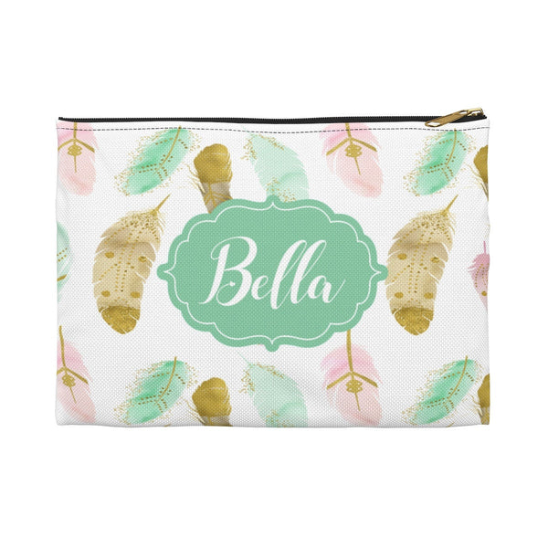 Boho Accessory Pouch, Boho Accessories, Personalized Accessory Bag, Makeup Pouch, Planner Pouch, Boho Pencil Pouch, Back to School