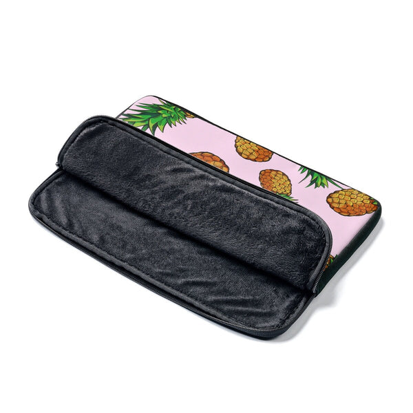 Pineapple Laptop Sleeve, Laptop Cover, Office Supply, Desktop Accessories, Laptop Accessories, Floral Accessories, Mom Boss Gift