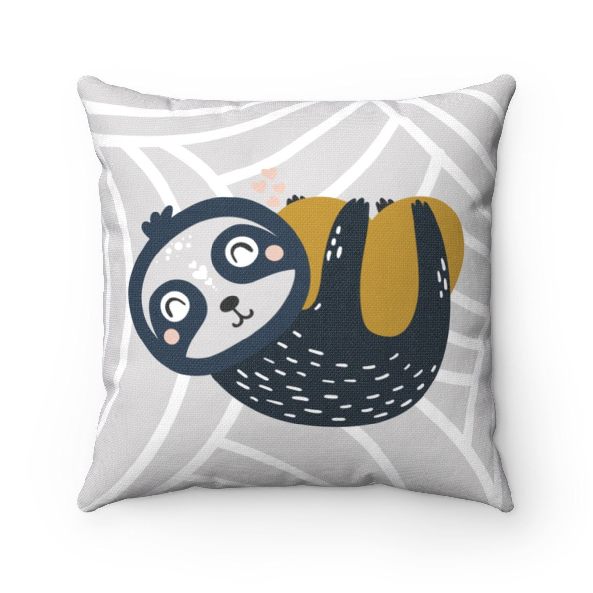 Sloth Pillowcase, Personalized Pillow Cases, Sloth Nursery Decor, Sloth Nursery, Nursery decor, Baby Shower, Sloth Modern Decor