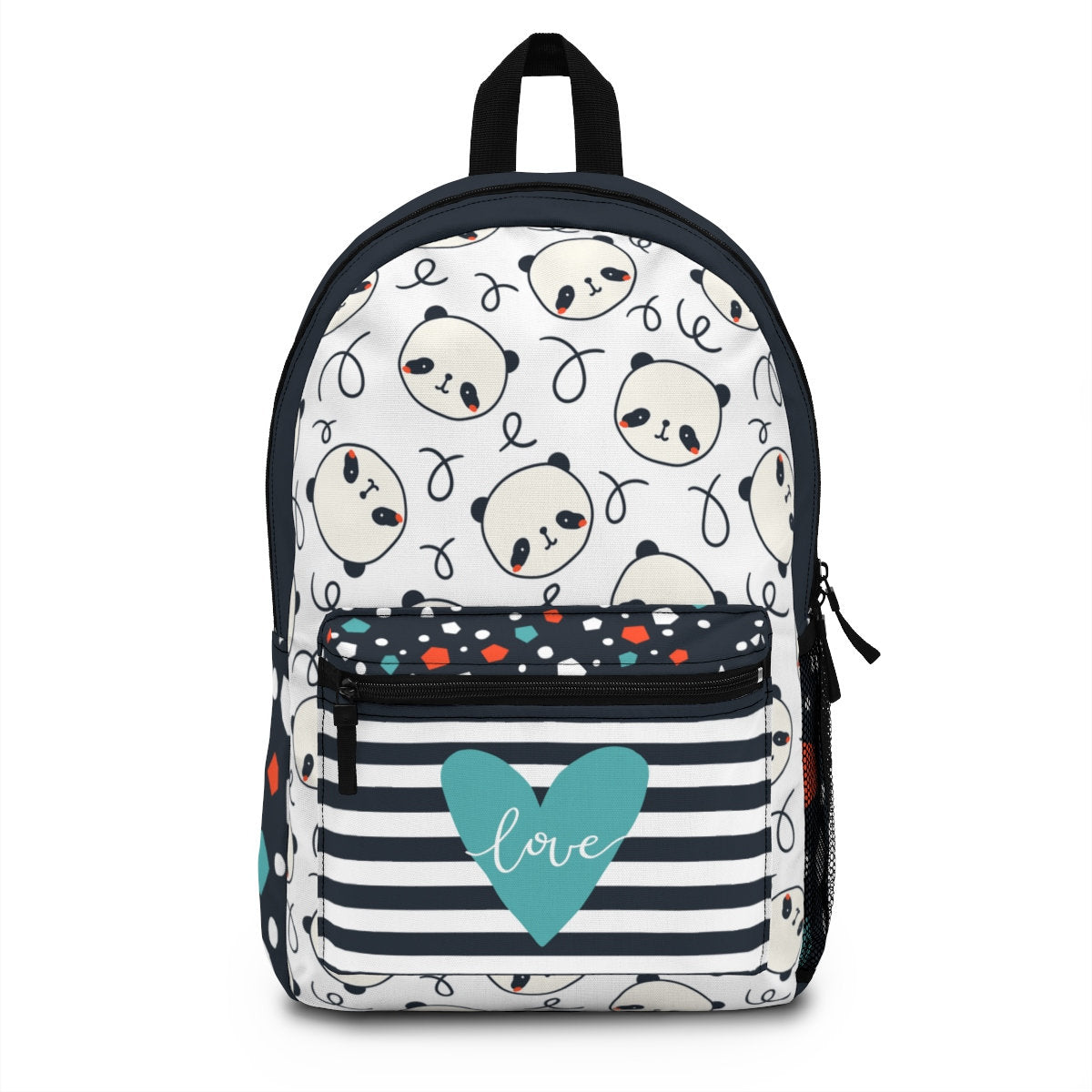 Panda Bear Backpack (Made in USA), Backpacks, Back to School, School Bag, Back to School Backpack, Pre-K, Personalized Bag, Kid's Backpack
