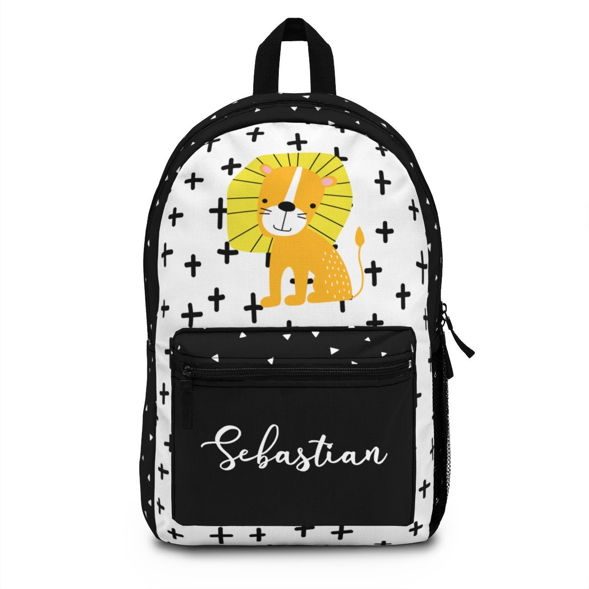 Lion Backpack (Made in USA), Backpack, School Bag, Personalied Backpack, Personalized School Bag, Personalized School Supply