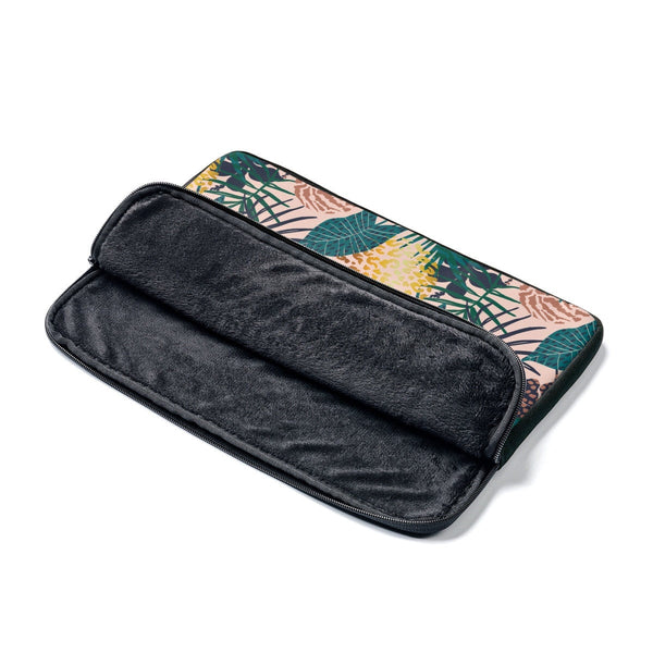 Leopard Print Laptop Sleeve, Laptop Cover, Office Supply, Desktop Accessories, Laptop Accessories, Work From Home Gift, WFH