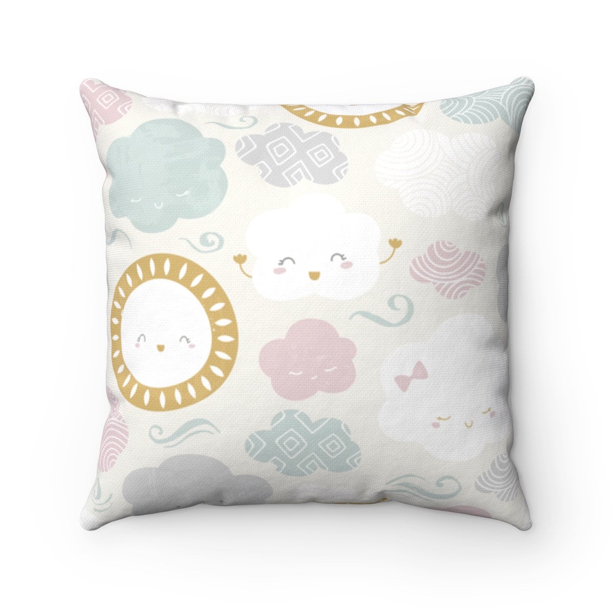 Cloud Nursery, Cloud Pillow Case, Kid's Pillow Cover, Pillow Cover, Toddler Room Decor, Decorative Pillow Case, Decorative Pillow Case