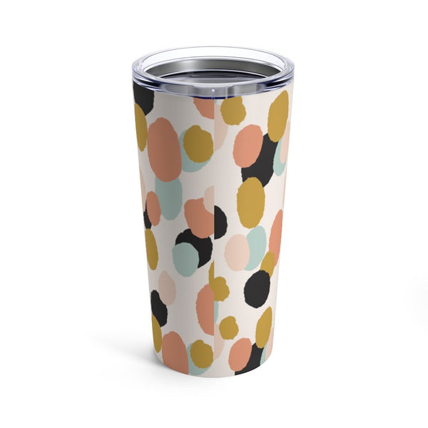 Stainless Steel, Floral Print 20 oz. Tumbler, Eco Friendly, Double Walled, Perfect for coffee, tea or soda, Keeps Drink Hot/Cold
