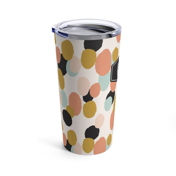 Stainless Steel, Floral Print 20 oz. Tumbler, Eco Friendly, Double Walled, Perfect for coffee, tea or soda, Keeps Drink Hot/Cold